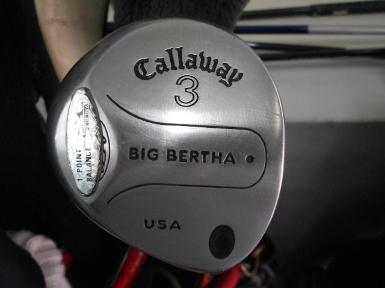 ไม้กอล์ฟมือสอง หัวไม้ 3 Callaway Bigberthar